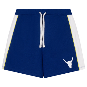 Alix Mini kids knitted sweat shorts royal blue jongens en meisjes te koop bij Pudilo