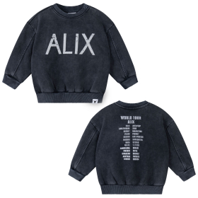 Alix Mini Sweater Grijs Alix World Tour Baby