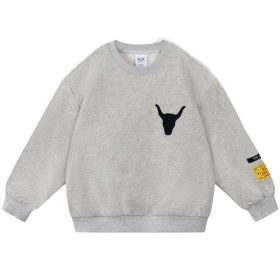 Alix Mini Sweater Grijs/Zwart/Geel