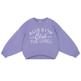 Alix Mini sweater paars cropped