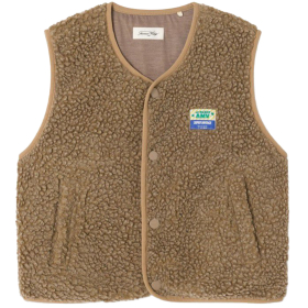 American Vintage Hoktown Teddy Bodywarmer Muscade Chine