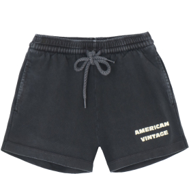 American Vintage korte broek zwart noir