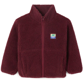 American Vintage Jas Rood Teddy Bordeaux Chine