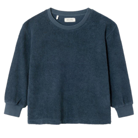 American Vintage Longsleeve Blauw Teddy Darkness
