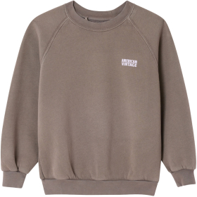 American Vintage sweater bruin cendre Vintage unisex