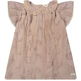 Baje Studio Jurk Roze Bloemen Lousa Rose Mauve