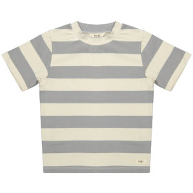 Baje Studio T-shirt Blauw/Creme Strepen Covas Vanilla Striped