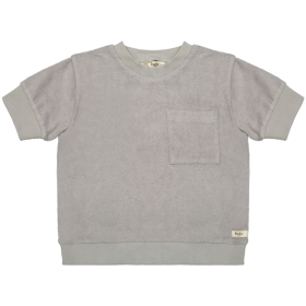 Baje Studio T-shirt Grijs Badstof Velho Grey Elephant