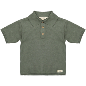 Baje Studio T-shirt Kraag Groen Estoi Green Avage