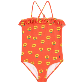 Bobo Choses Badpak Roze/Geel Zonnebloem