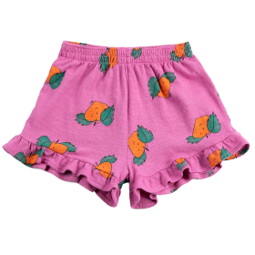 Bobo Choses Korte Broek Paars Mandarijn Ruffle