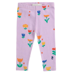 Bobo Choses Legging Paars Bloemen