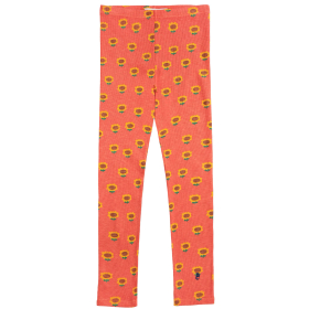 Bobo Choses Legging Roze/Geel Zonnebloem