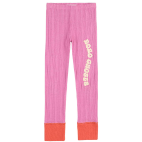 Bobo Choses Legging Roze/Rood/Creme Bobo Choses