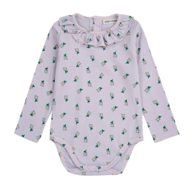 Bobo Choses Romper Paars Bloemen