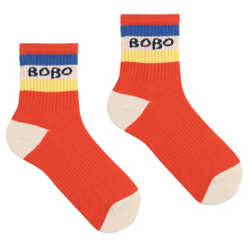 Bobo Choses Sok Rood/Creme/Blauw Bobo