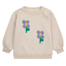 Bobo Choses Sweater Creme Bloemen