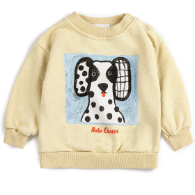 Bobo Choses Sweater Geel Von Dog Baby