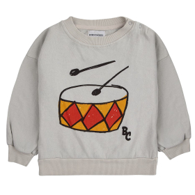 Bobo Choses Sweater Grijs Trommel