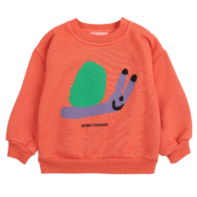 Bobo Choses Sweater Oranje Slak