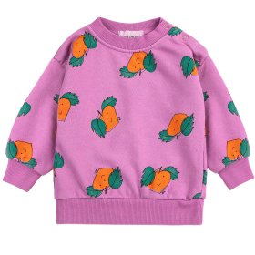 Bobo Choses Sweater Paars Mandarijn