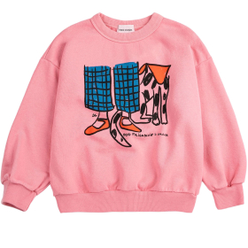 Bobo Choses Sweater Roze Dog Friendship