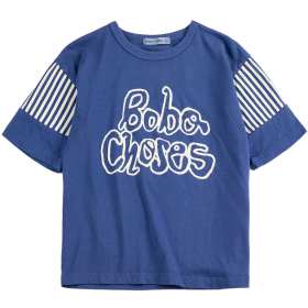 Bobo Choses T-shirt blauw by hand