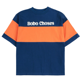 Bobo Choses T-shirt Blauw/Oranje Bobo Choses