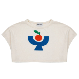 Bobo Choses T-shirt Creme Tomato Plate