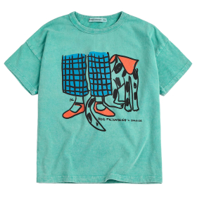 Bobo Choses T-shirt Groen Dog Friendship