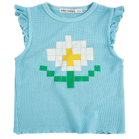 Bobo Choses meisjes top Pixel Daisy zomer