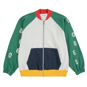 Bobo Choses Vest Grijs/Blauw/Groen