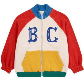 Bobo Choses Vest Grijs/Rood/Geel