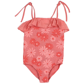 Buho Barcelona Badpak Roze Bloemenprint