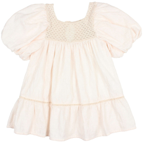 Buho Barcelona Jurk Creme