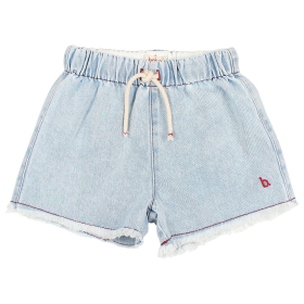 Buho Barcelona korte broek blauw denim bleach