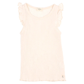Buho Barcelona Top Creme Ruffle