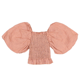 Buho Barcelona Top Roze Ballonmouw