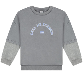 Call Me Frankie Sweater Grijs