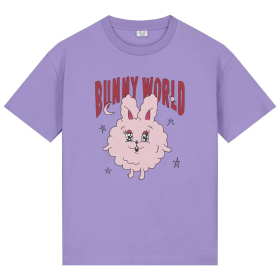 Call Me Frankie T-Shirt Paars Bunny World