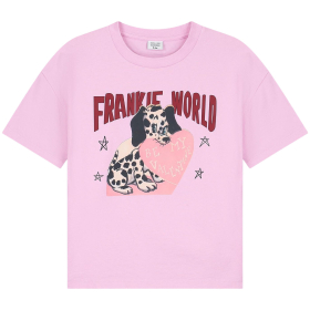 Call Me Frankie T-shirt roze be my valentine