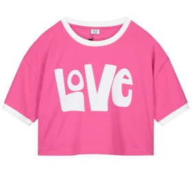 Call Me Frankie T-Shirt Roze Love