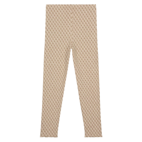 Charlie Petite Legging Beige CP Logo Print