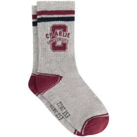 Charlie Petite Sok Grijs/Rood/Blauw Charlie University Phebe