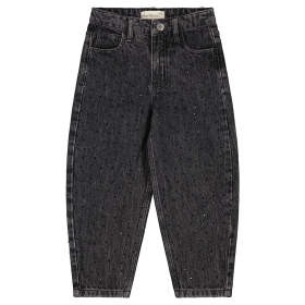 Charlie Petite Spijkerbroek Zwart Glitters Lou