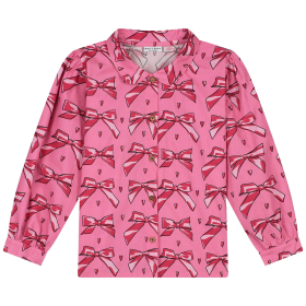 Daily Brat Blouse Roze/Rood Strikken