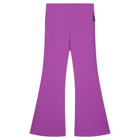 Daily Brat Flared Broek Paars Glitters
