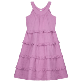 Daily Brat jurk paars ruffle