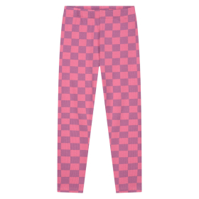 Daily Brat Legging Paars/Roze Blokken