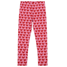 Daily Brat Legging Roze/Rood Hartjes